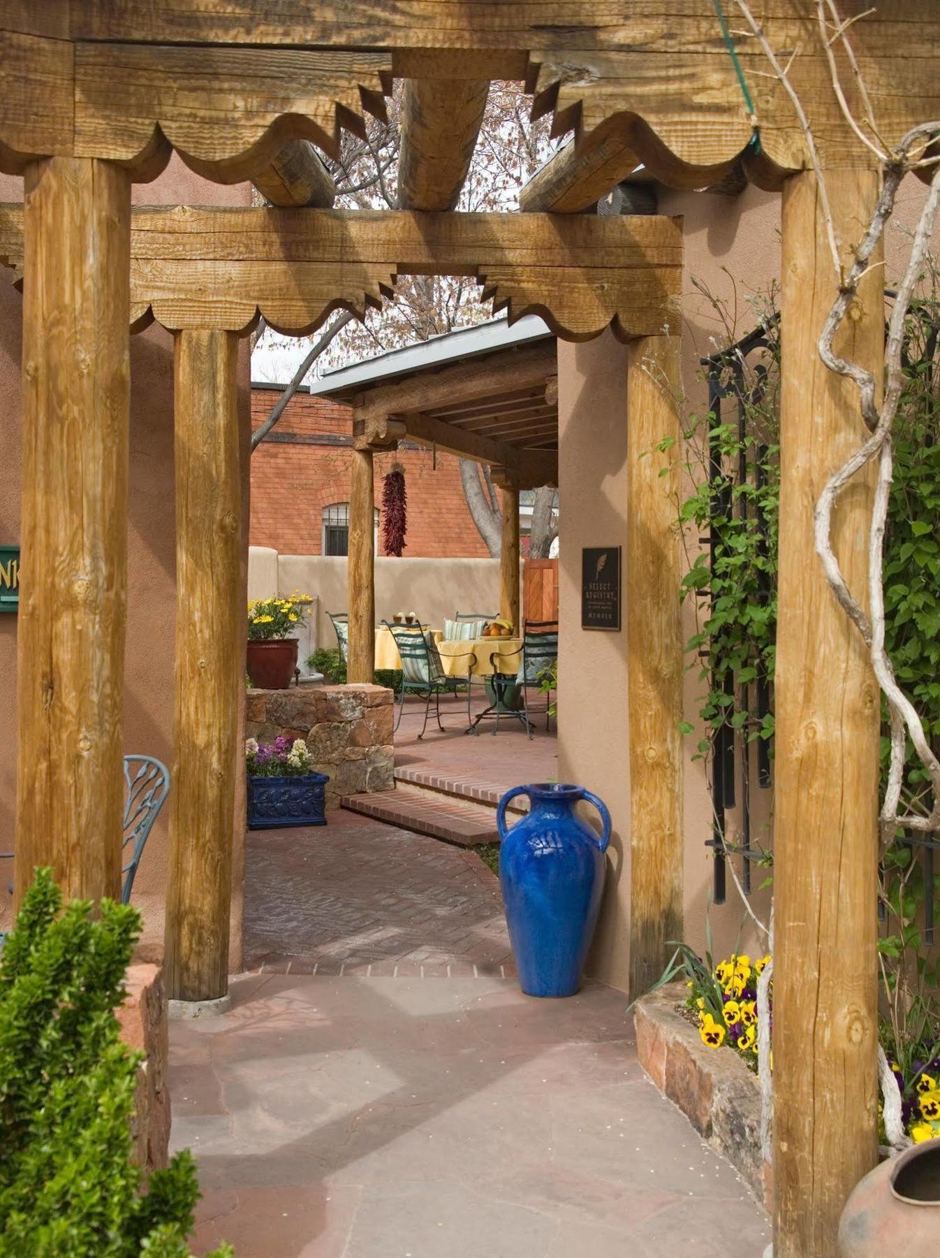 El Farolito B&B Inn Santa Fe Buitenkant foto