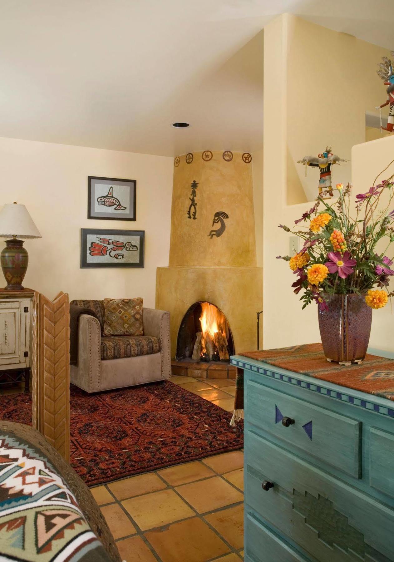 El Farolito B&B Inn Santa Fe Buitenkant foto